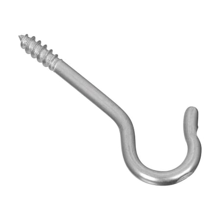 National Hardware National Hardware Zinc-Plated Silver Steel 1-11/16 in. L Ceiling Hook 8 pk N120-659